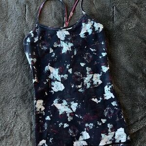 lululemon athletica abstract colorful tank